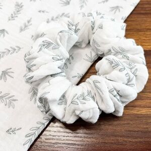 Scrunchie - 100% Cotton Muslin Hair Scrunchie